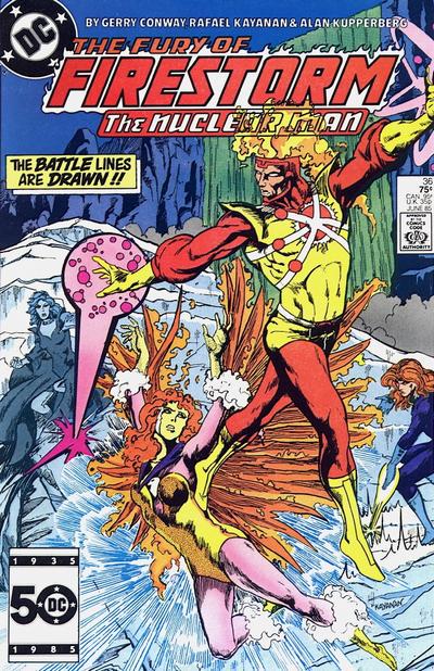 Fury of Firestorm #36 (1985) Comic Books Fury of Firestorm
