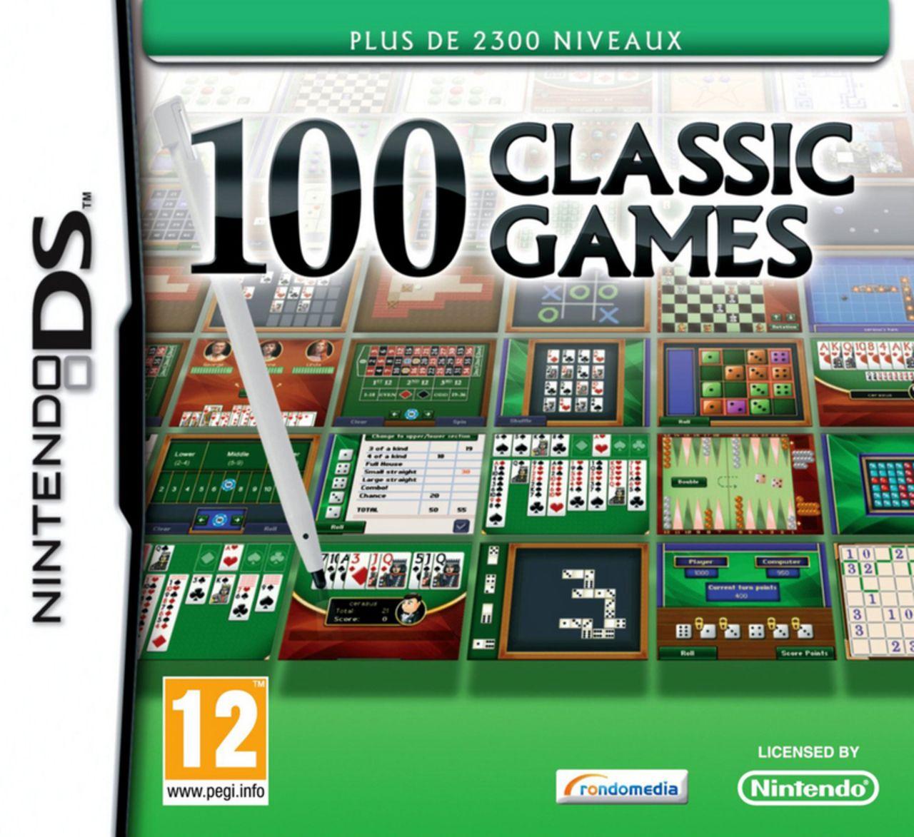 100 Classic Games PAL Nintendo DS