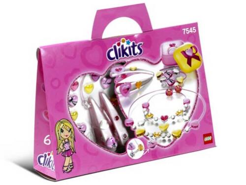 Pink & Pearls Jewels 'n' More #7545 LEGO Clikits