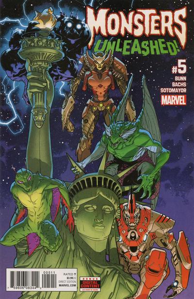 Monsters Unleashed #5 (2017) Comic Books Monsters Unleashed