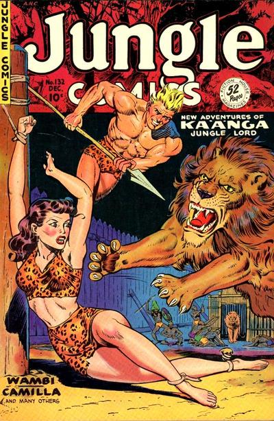 Jungle Comics #132 (1950) Comic Books Jungle Comics
