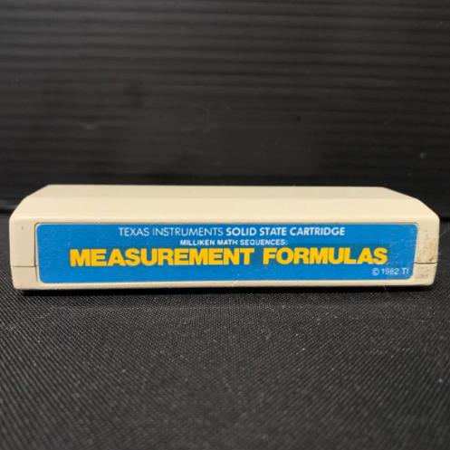 Measurement Formulas TI-99