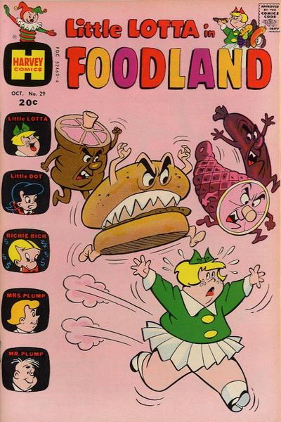 Little Lotta Foodland #29 (1972) Comic Books Little Lotta Foodland