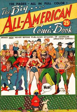 Big All-American Comic Book #1 (1944) Comic Books Big All-American Comic Book