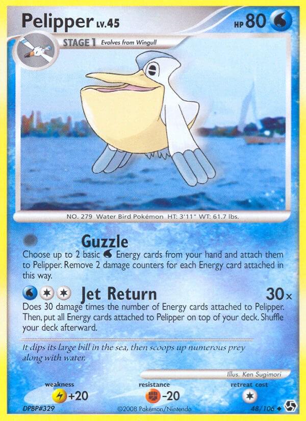 Pelipper #48 Pokemon Great Encounters