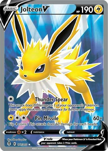 Jolteon V #177 Cover Art