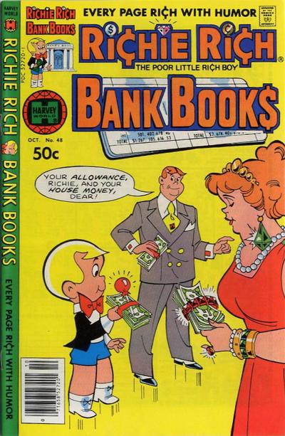 Richie Rich Bank Book #48 (1980) Comic Books Richie Rich Bank Book