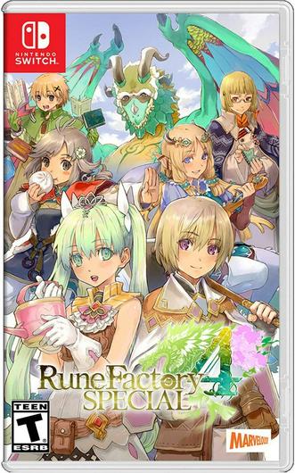 Rune Factory 4 Special Cover Art