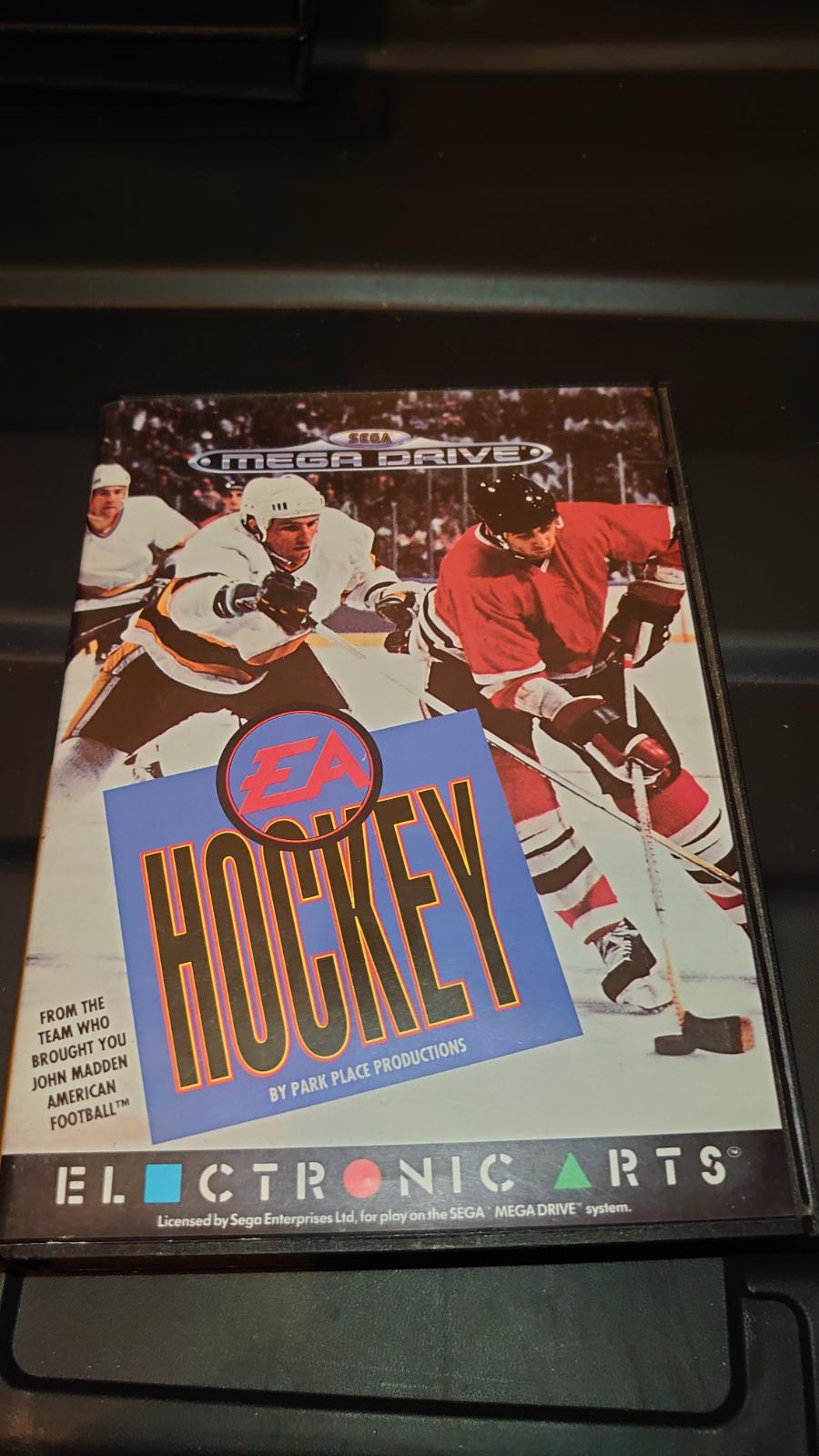 EA Hockey PAL Sega Mega Drive