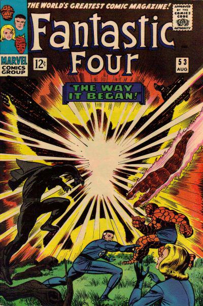 Fantastic Four #53 (1966) Comic Books Fantastic Four