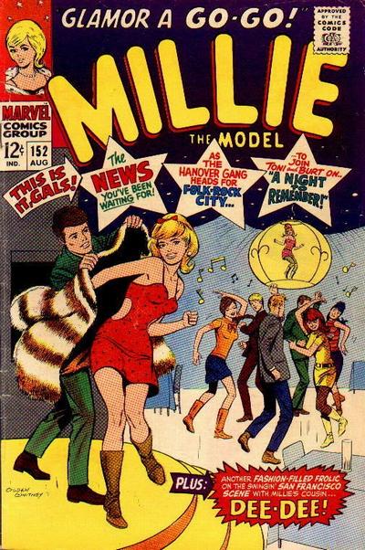 Millie the Model #152 (1967) Comic Books Millie the Model