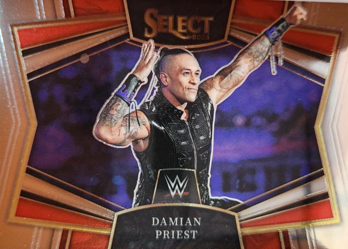 Damian Priest #4 Wrestling Cards 2023 Panini Select WWE Snapshots