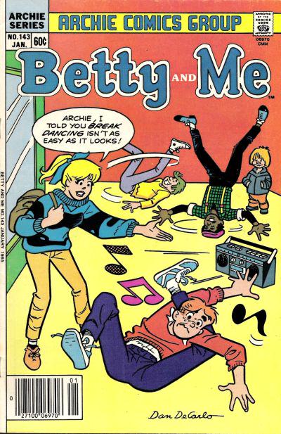 Betty and Me #143 (1985) Comic Books Betty and Me