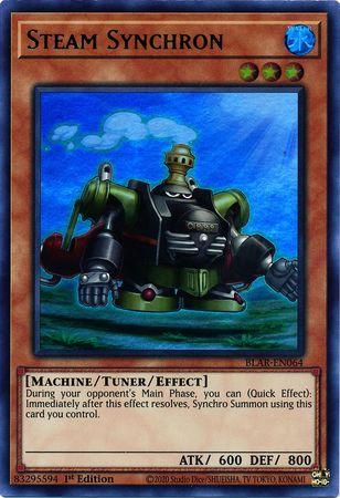 Steam Synchron BLAR-EN064 YuGiOh Battles of Legend: Armageddon