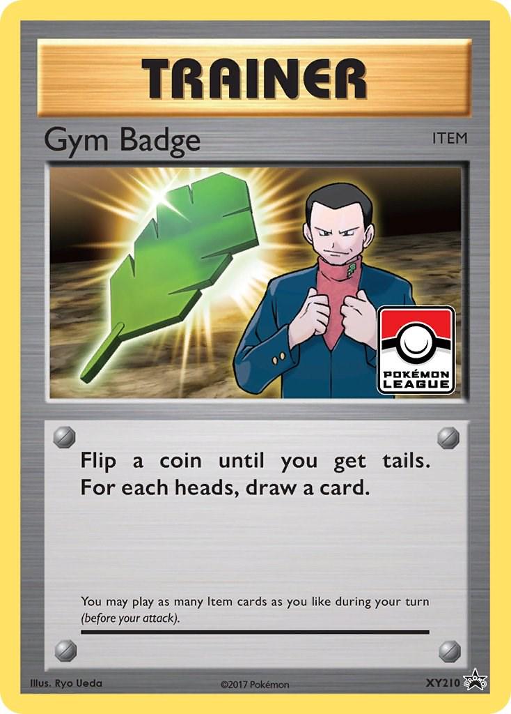 Gym Badge #XY210 Pokemon Promo