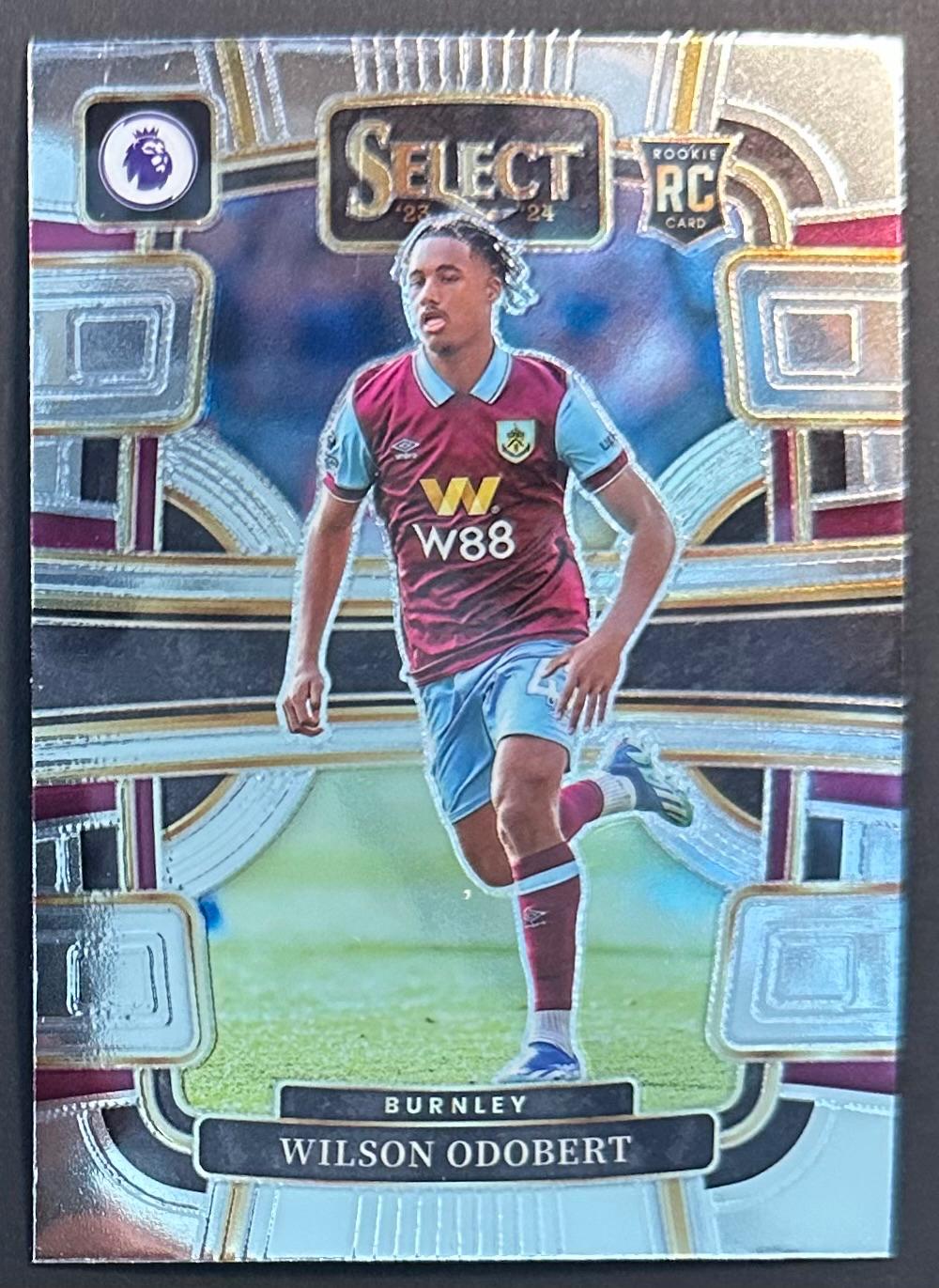 Wilson Odobert #27 Soccer Cards 2023 Panini Select Premier League