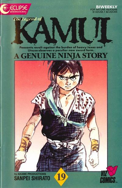 The Legend of Kamui #19 (1988) Comic Books The Legend of Kamui