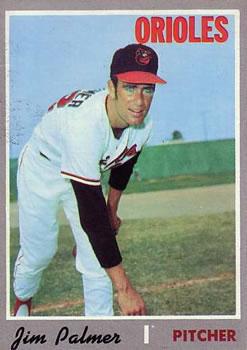 Jim Palmer #449 1970 Topps Baseball