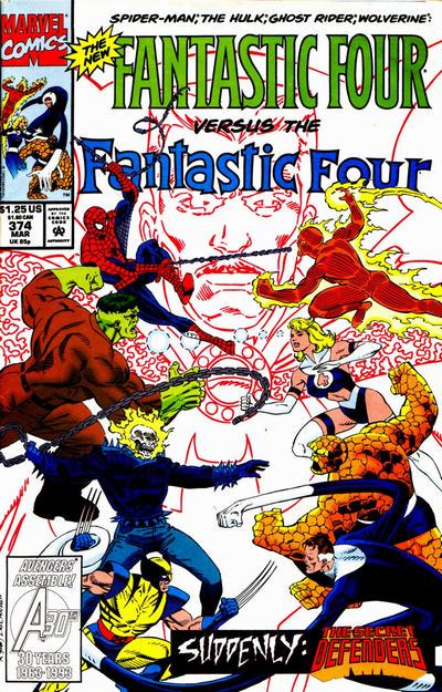 Fantastic Four #374 (1993) Comic Books Fantastic Four