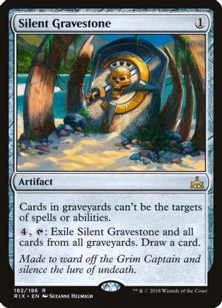 Silent Gravestone Magic Rivals of Ixalan