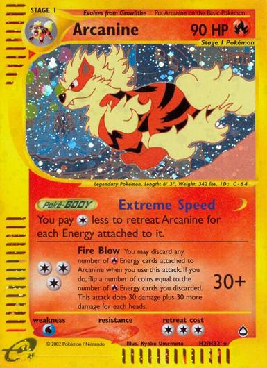 Arcanine #H2 Cover Art