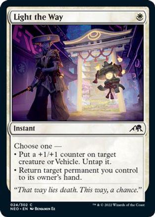 Light the Way #24 Magic Kamigawa: Neon Dynasty