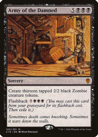 Army of the Damned Magic Commander 2016
