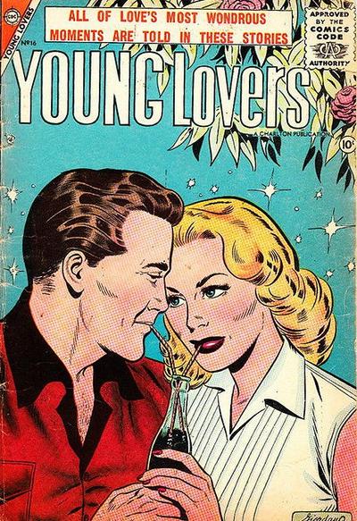 Young Lovers #16 (1956) Comic Books Young Lovers