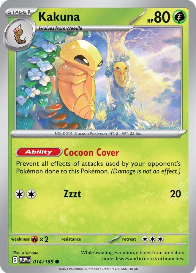 Kakuna #14 Pokemon Scarlet & Violet 151