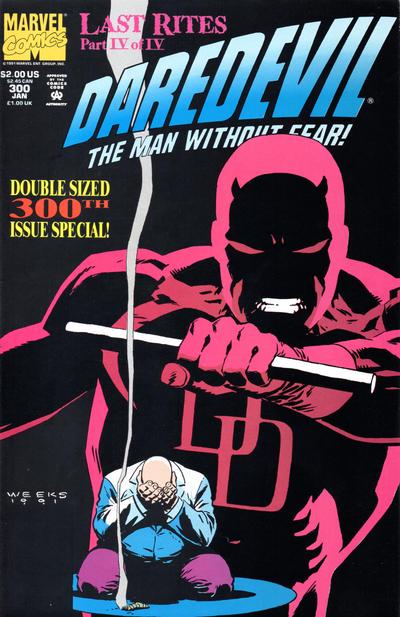 Daredevil #300 (1992) Comic Books Daredevil