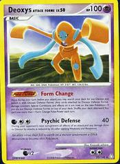Deoxys [Misprint] #25 from Pokemon Legends Awakened set