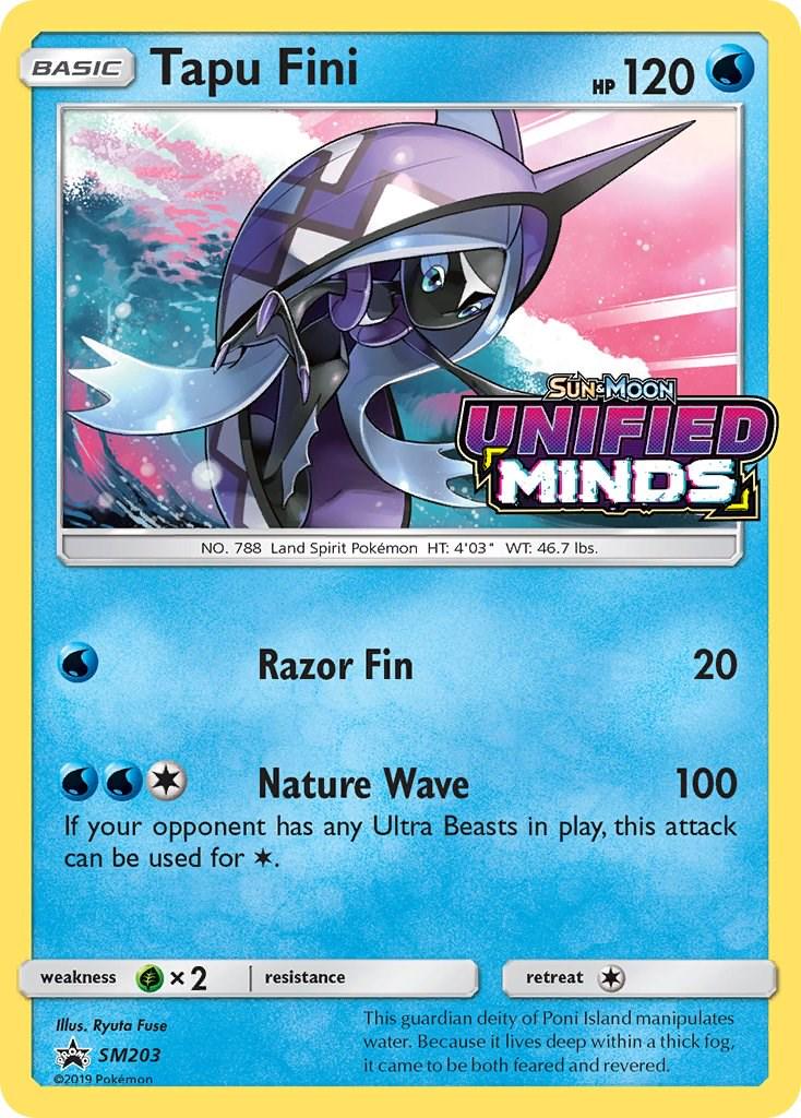 Tapu Fini #SM203 Pokemon Promo