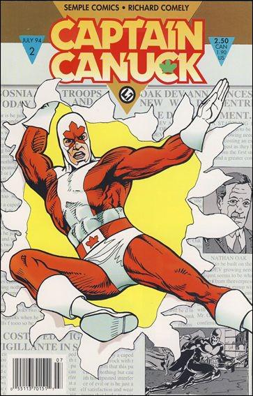 Captain Canuck Reborn #2 (1994) Comic Books Captain Canuck Reborn