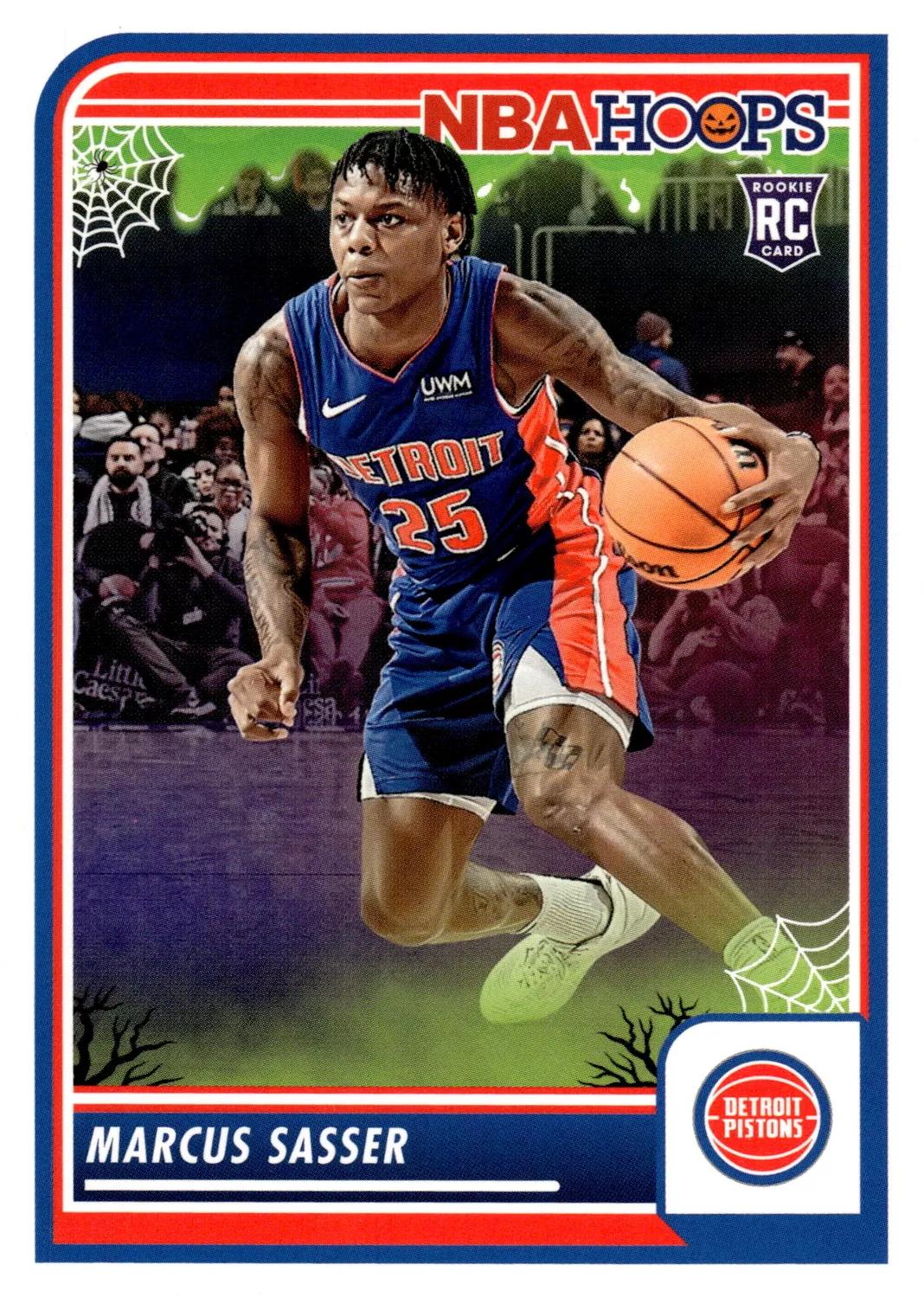 Marcus Sasser #45 Basketball Cards 2023 Panini Haunted Hoops