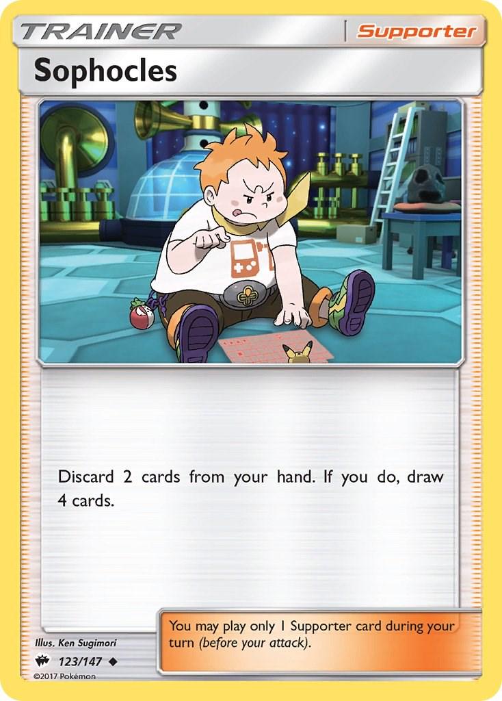 Sophocles #123 Pokemon Burning Shadows