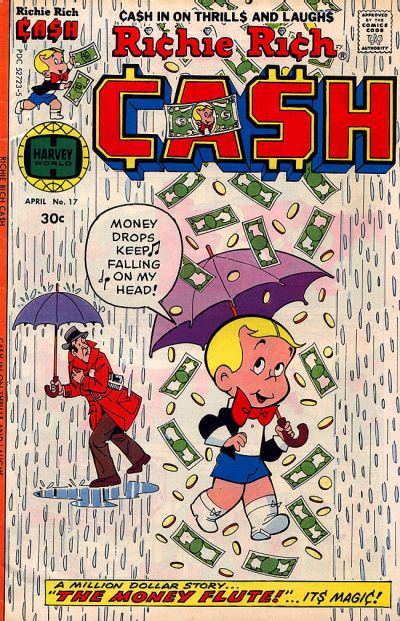 Richie Rich Cash #17 (1977) Comic Books Richie Rich Cash