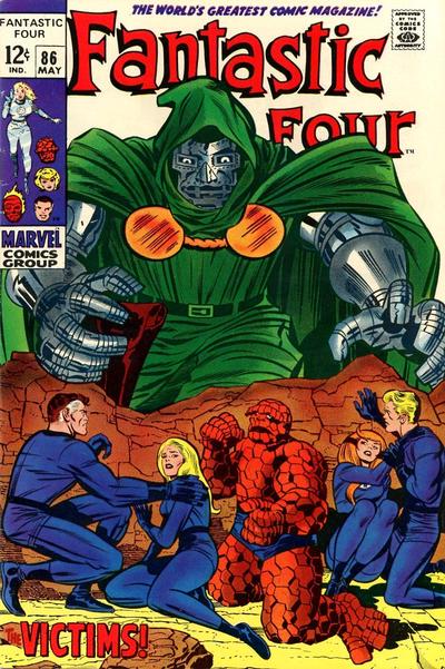 Fantastic Four #86 (1969) Comic Books Fantastic Four