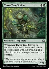 Three Tree Scribe [Foil] #199
