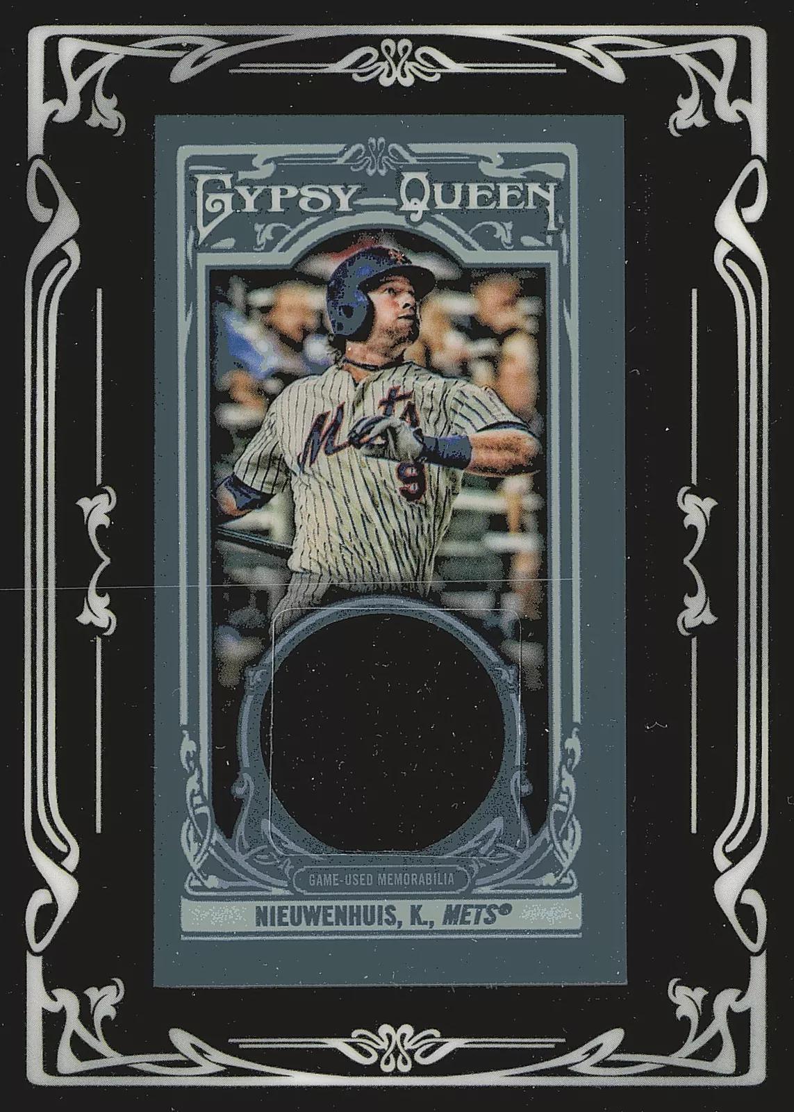Kirk Nieuwenhuis #GQMR-KN Baseball Cards 2013 Topps Allen & Ginter Framed Mini Relics