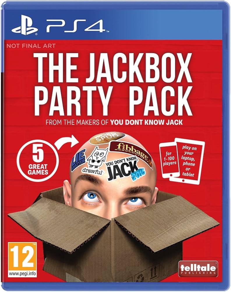 Carátula de The Jackbox Party Pack para PS4 (edición PAL España)