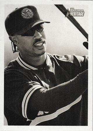 Terrence Long #25 Baseball Cards 2001 Bowman Heritage