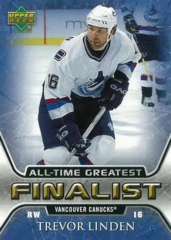 Trevor Linden #58 2005 Upper Deck Finalist Hockey