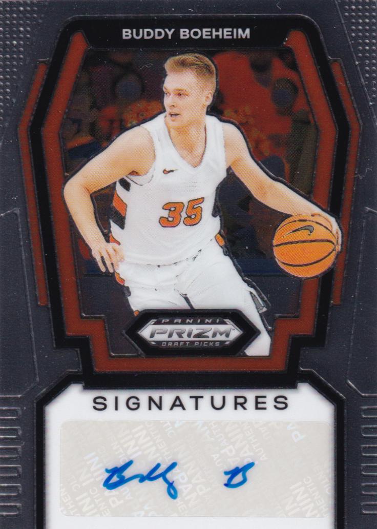 Buddy Boeheim #S-BDB 2024 Panini Prizm Draft Picks Signature Basketball