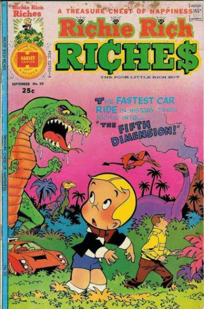 Richie Rich Riches #20 (1975) Comic Books Richie Rich Riches