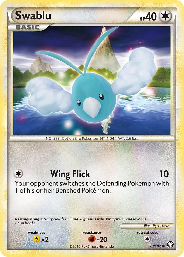 Swablu #78 Pokemon Triumphant