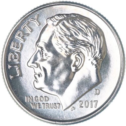 2017 D Coins Roosevelt Dime