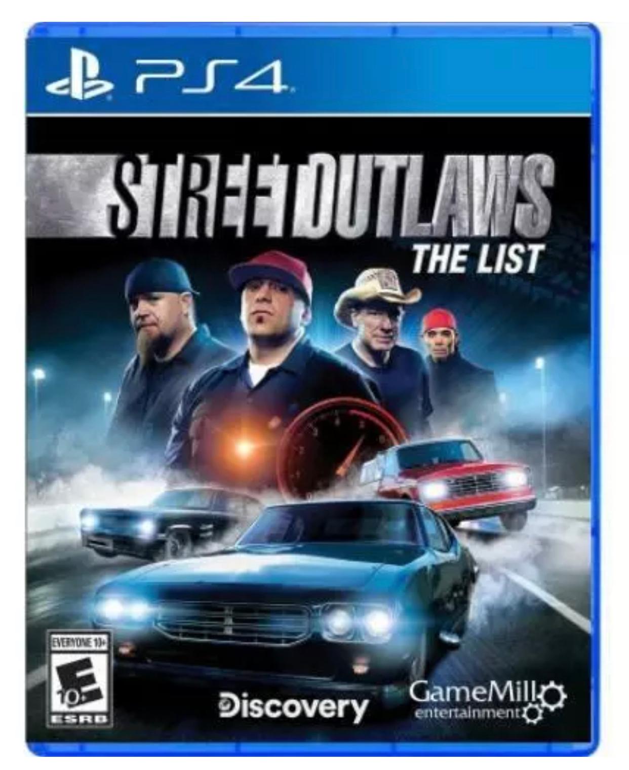 Street Outlaws: The List Playstation 4