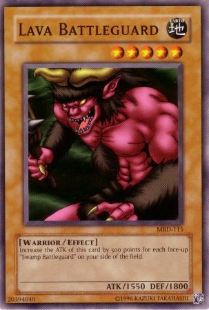 Lava Battleguard MRD-115 YuGiOh Metal Raiders