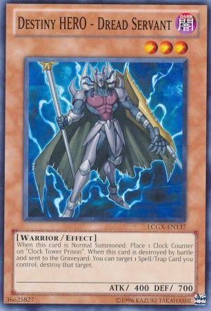 Destiny HERO - Dread Servant LCGX-EN137 YuGiOh Legendary Collection 2: The Duel Academy Years Mega Pack