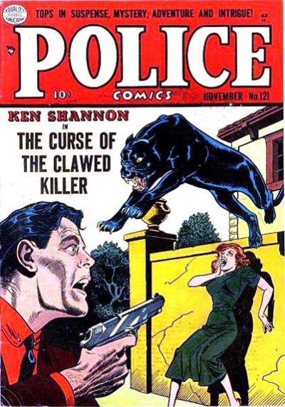 Police Comics #121 (1952) Comic Books Police Comics